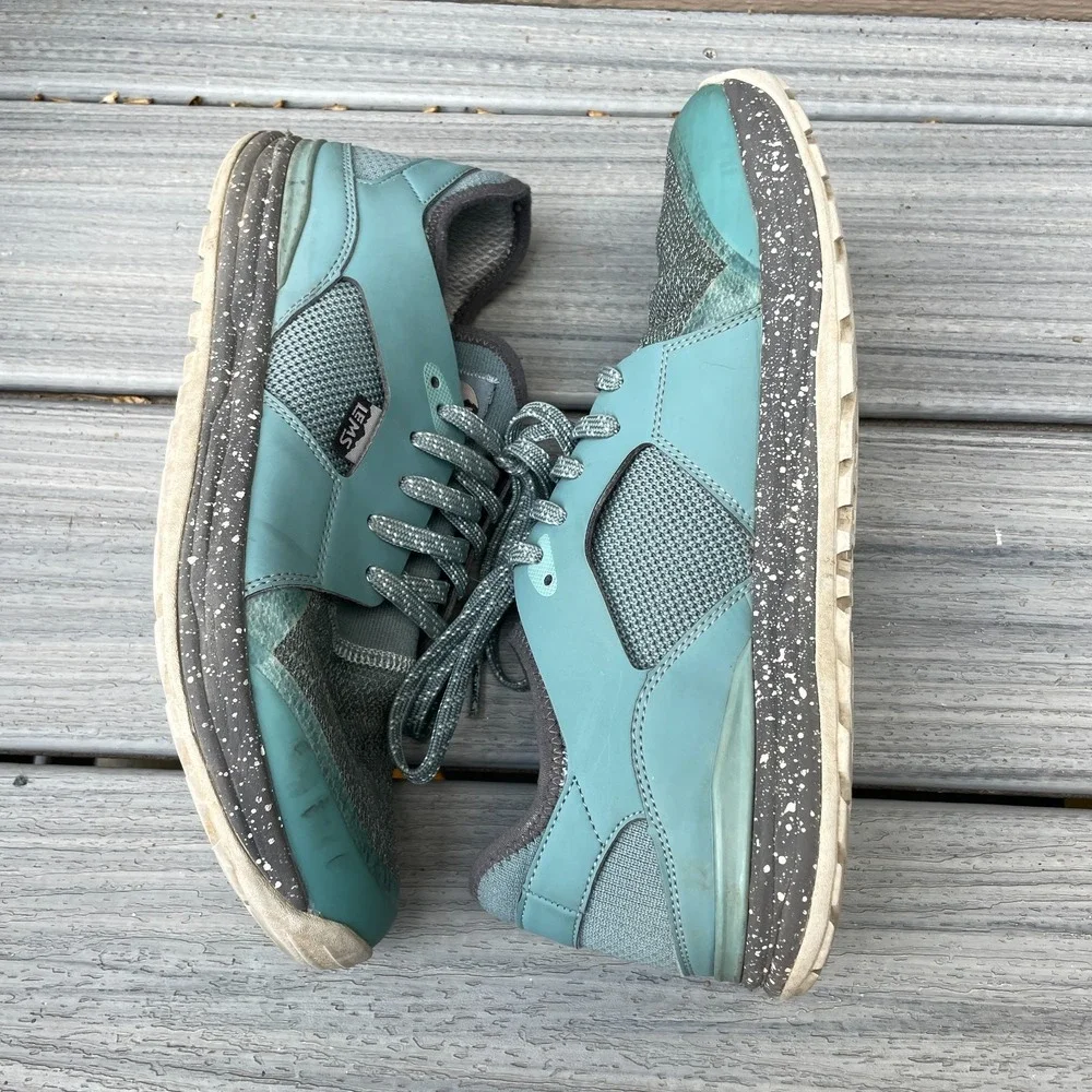 LEMS‎ Mesa Men's Size 11 D Arctic Blue Hiking Running Sneakers Casual